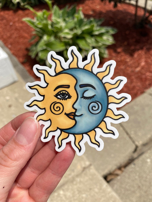 Sun & Moon Sticker