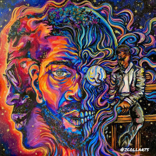 "Moon Man" Print