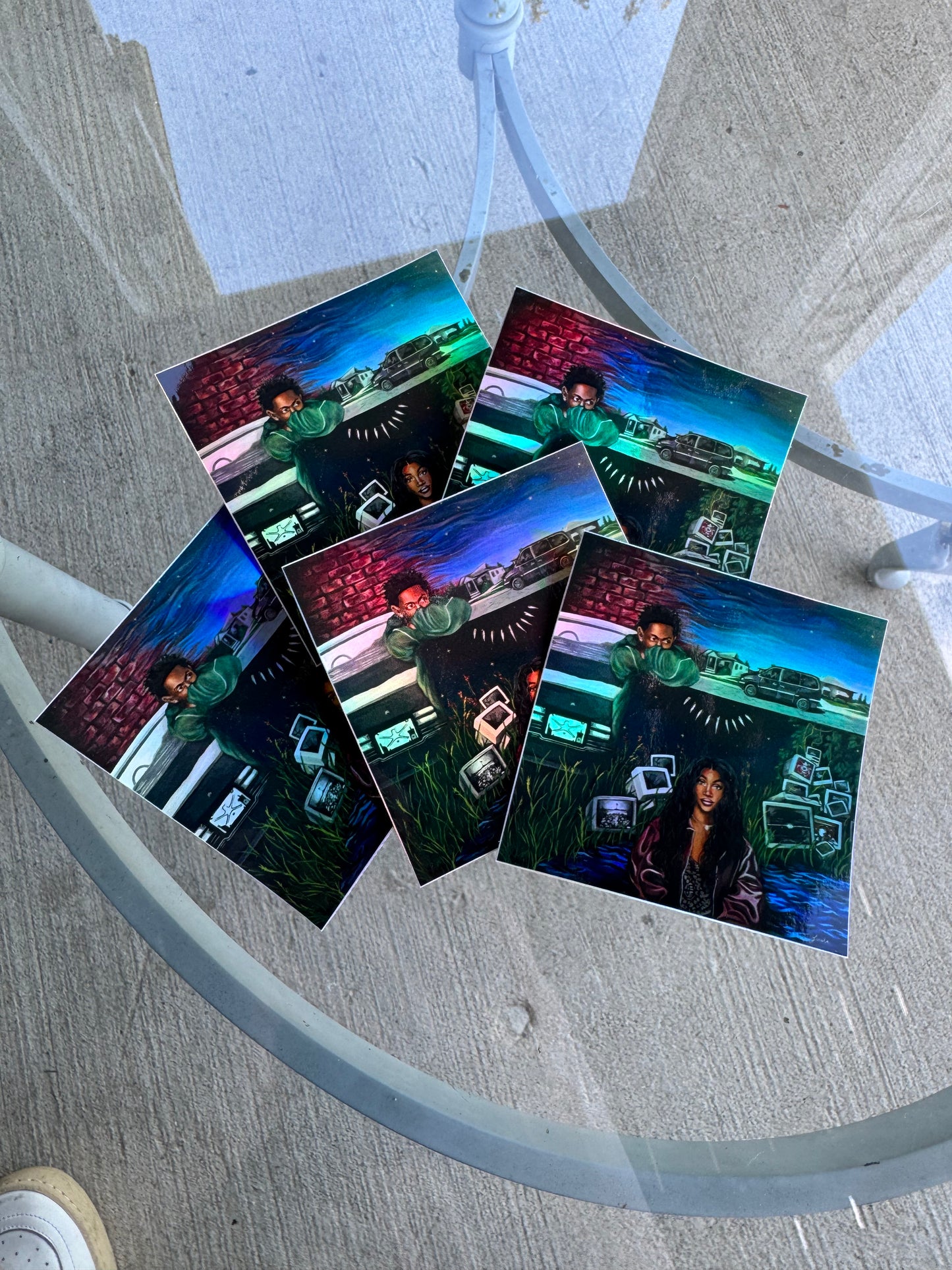 "Gloria Days" Sticker