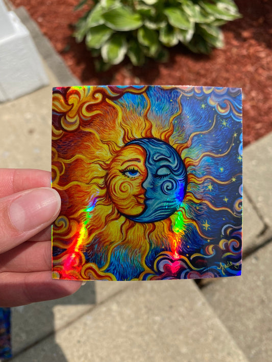 "Sky Lovers" Sticker