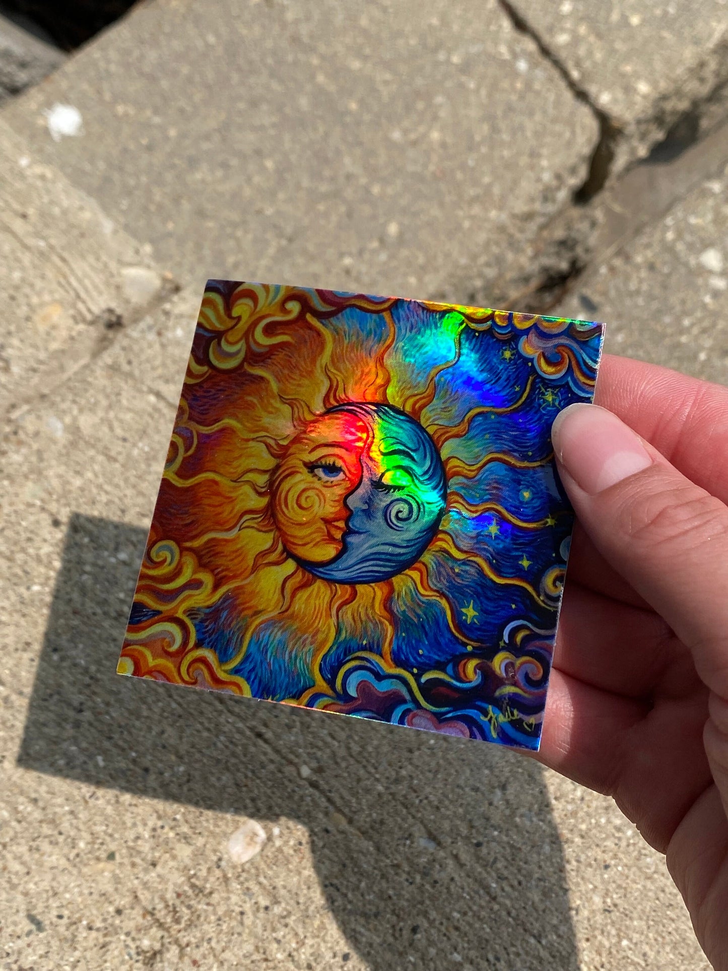 "Sky Lovers" Sticker
