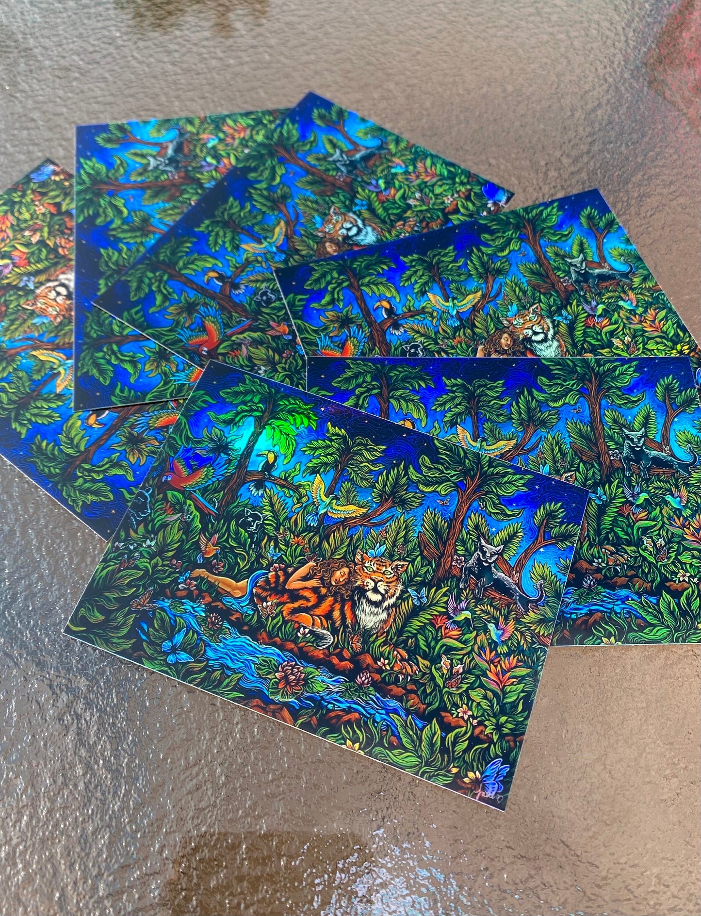 "Jungle Journey" Sticker