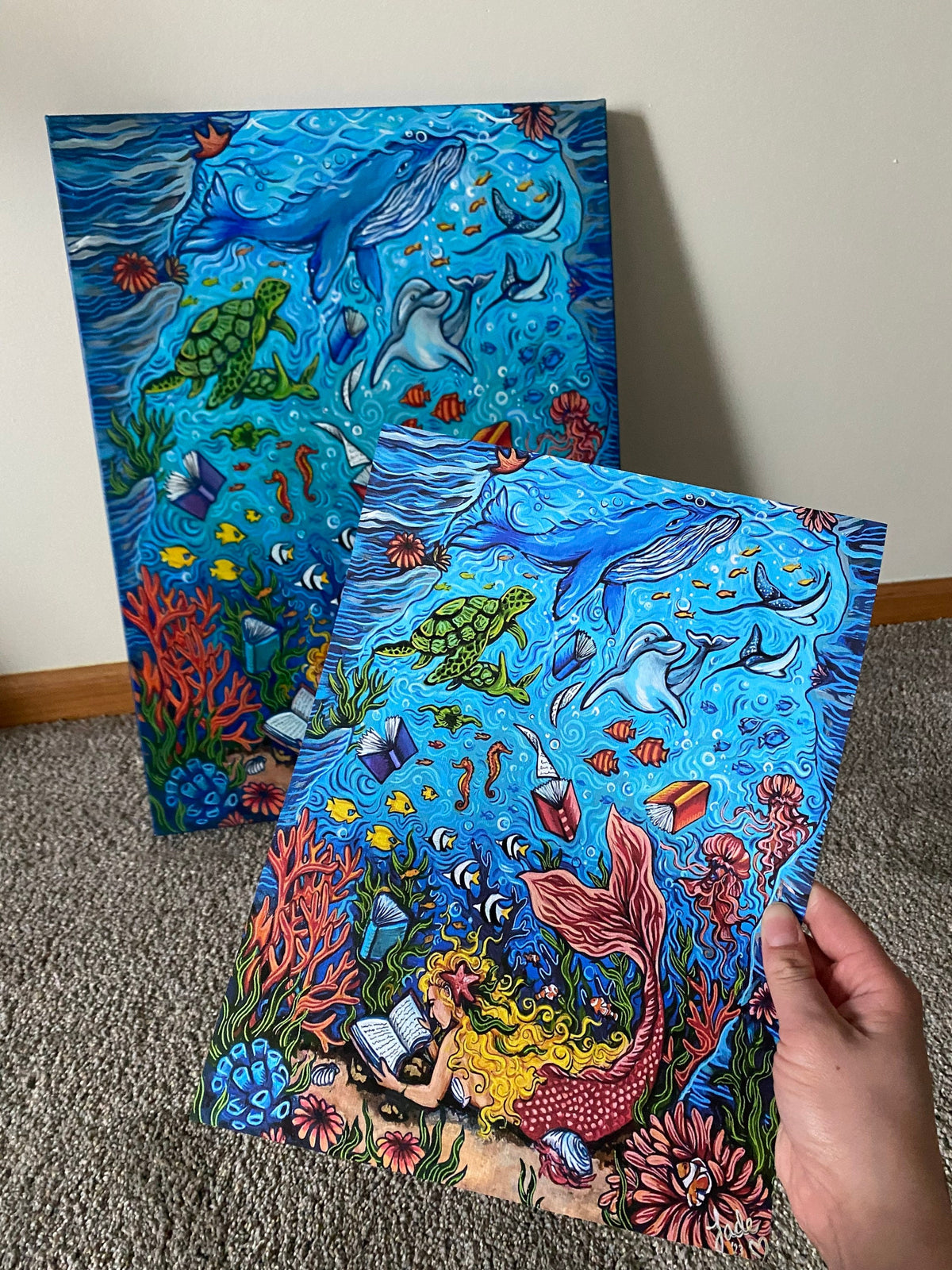 "Mermom" Print