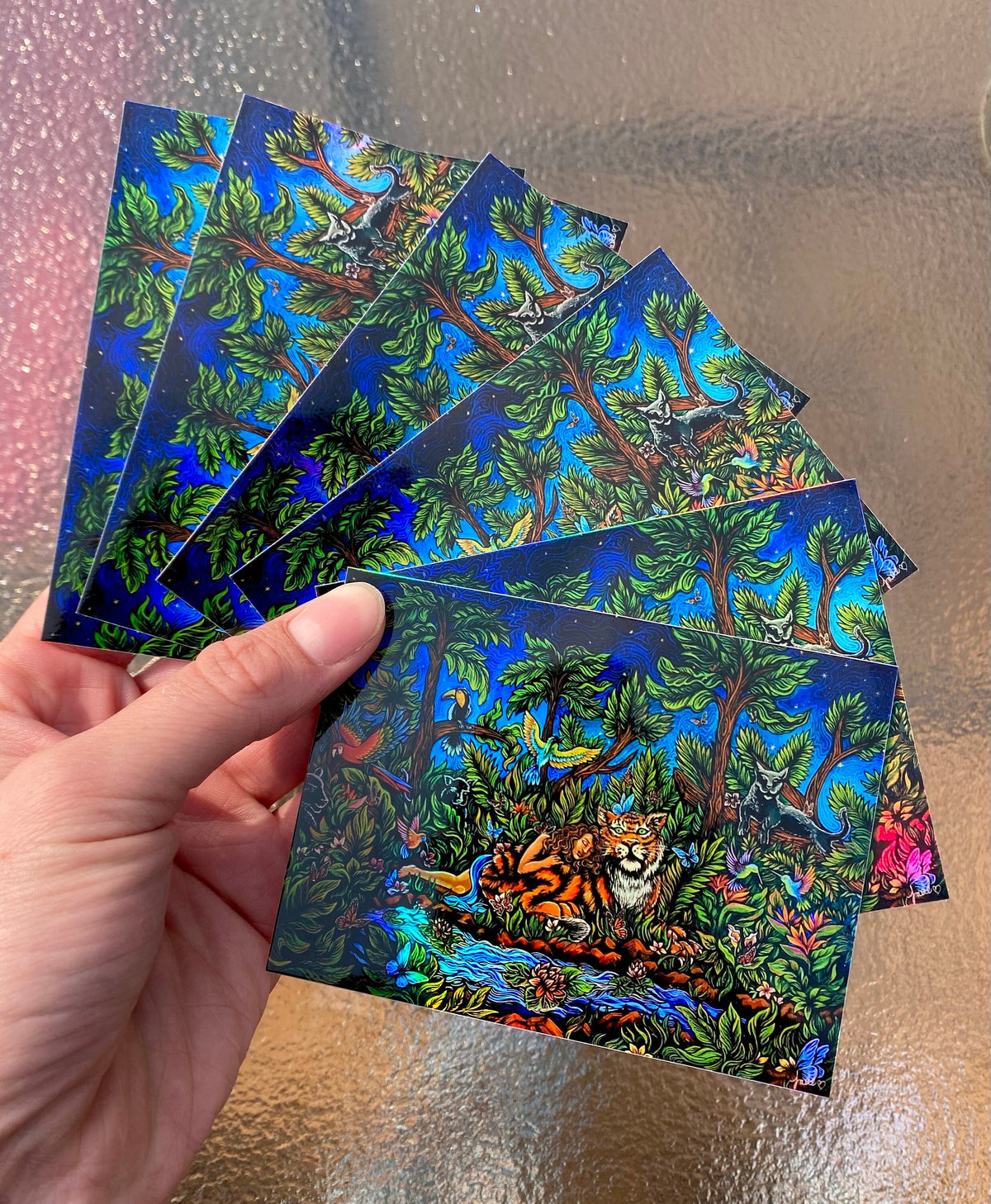 "Jungle Journey" Sticker