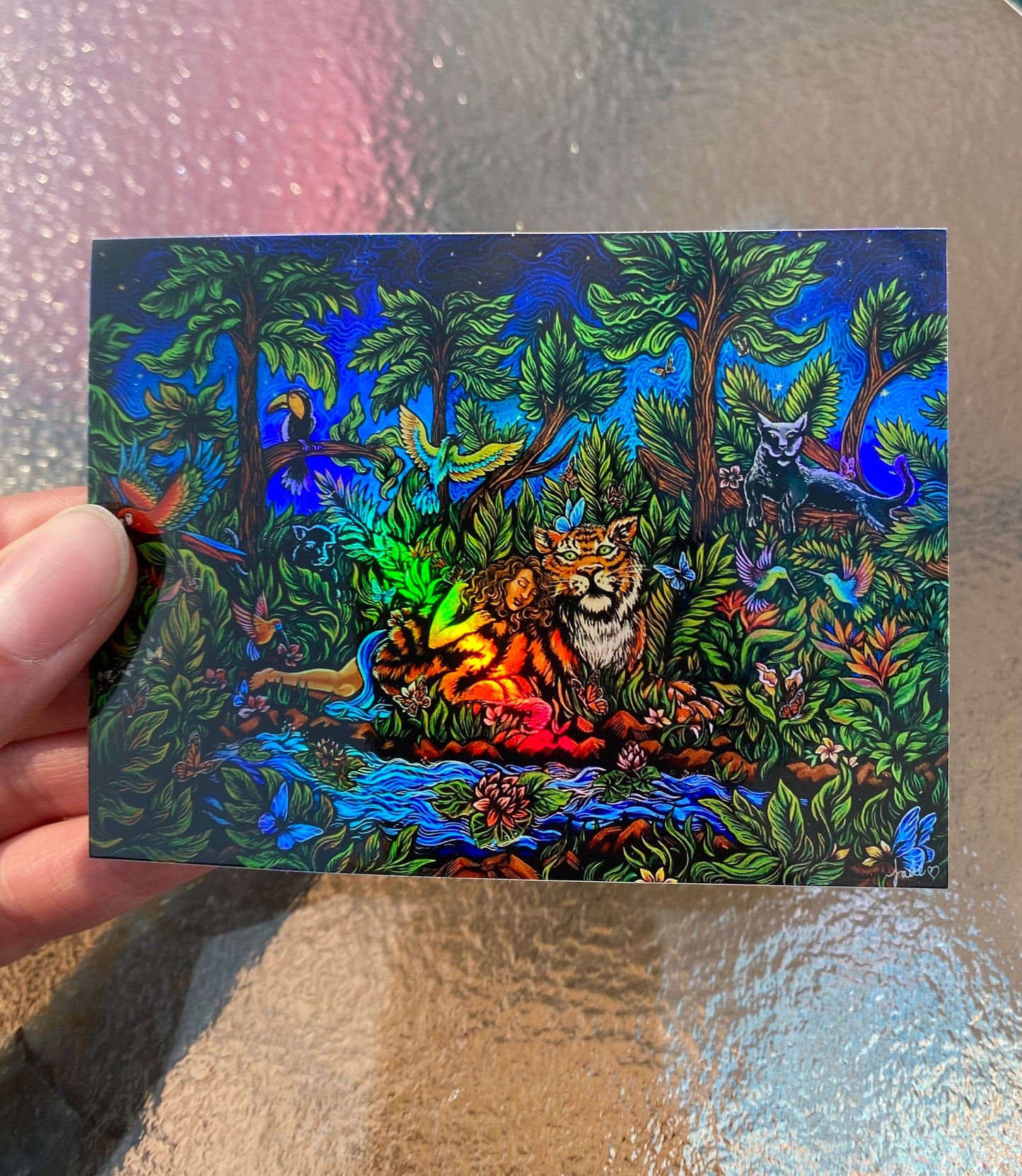 "Jungle Journey" Sticker