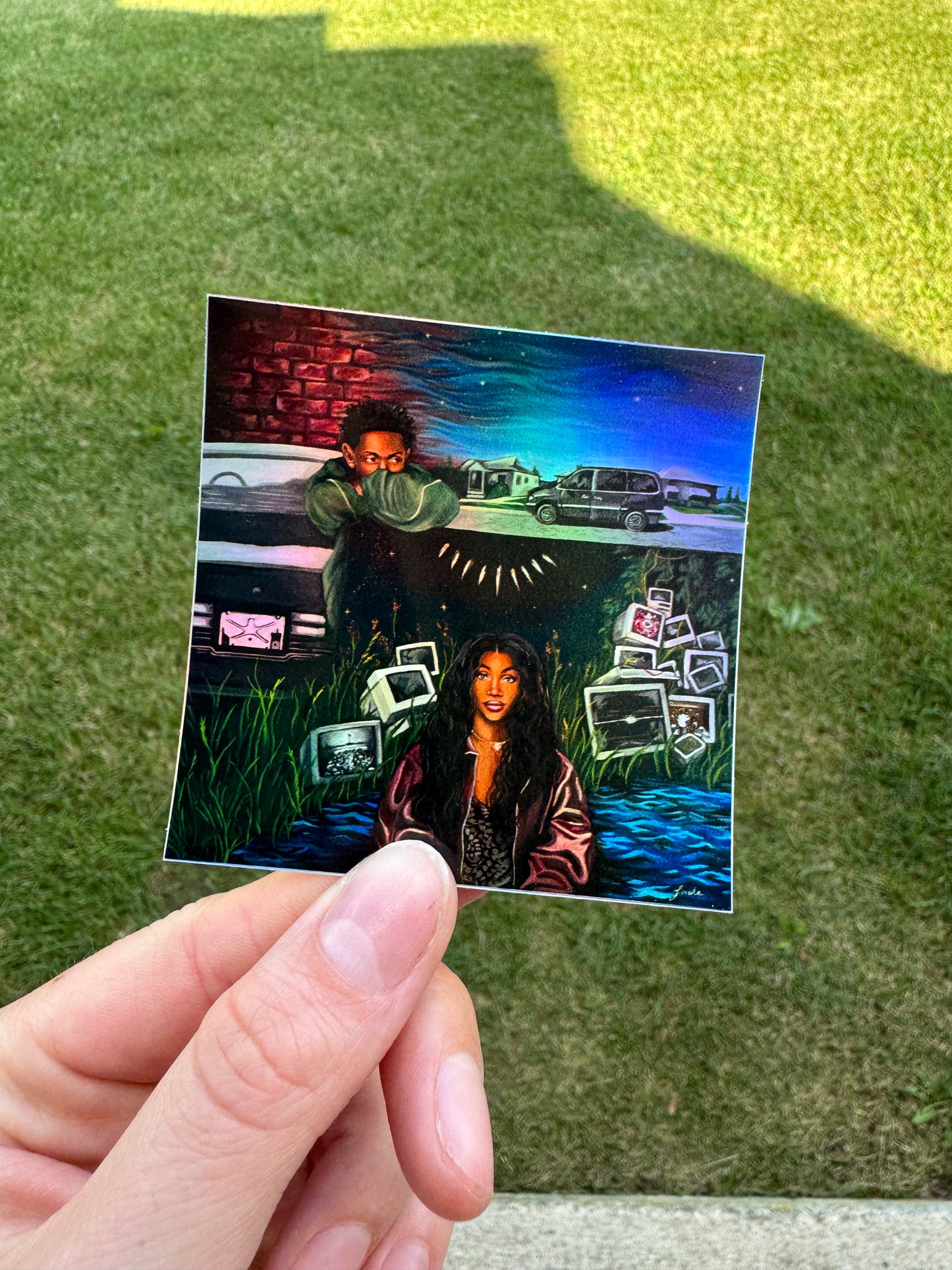 "Gloria Days" Sticker