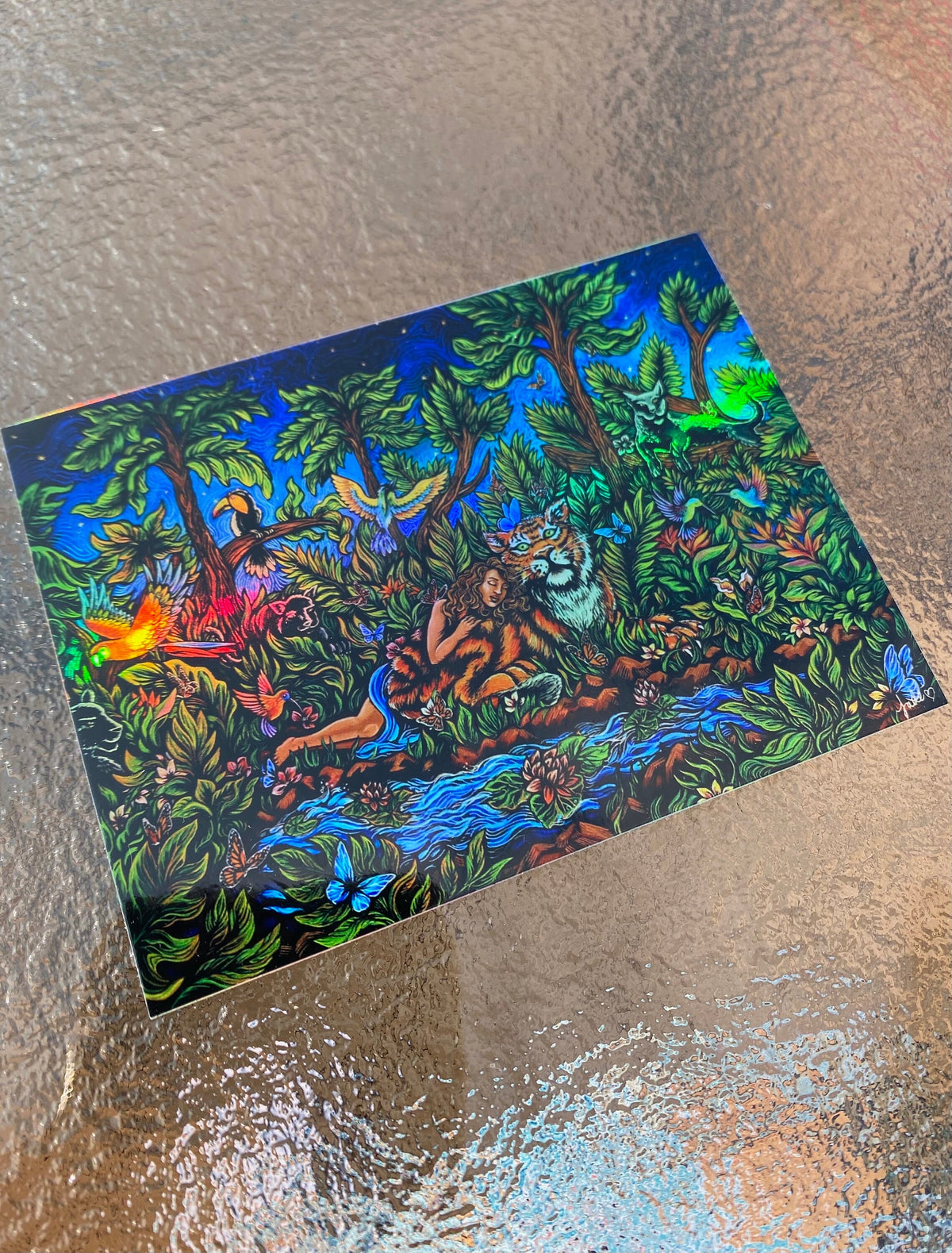 "Jungle Journey" Sticker