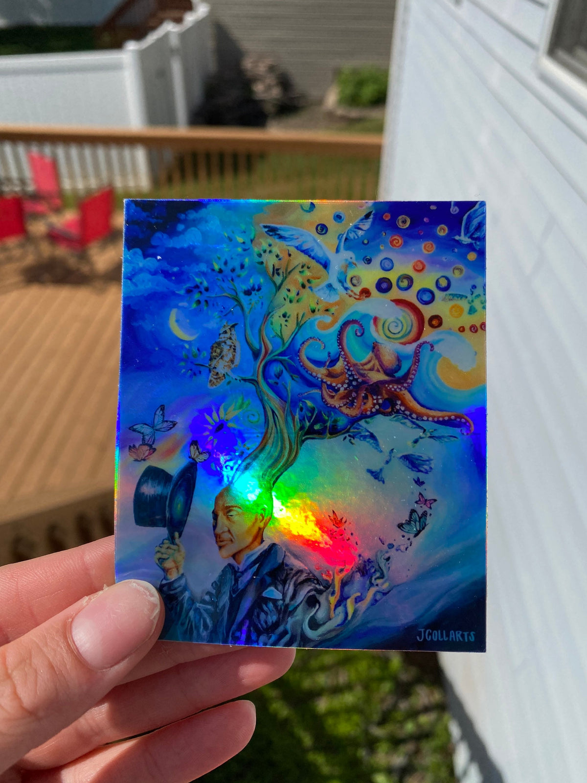 "Imagine That" Sticker