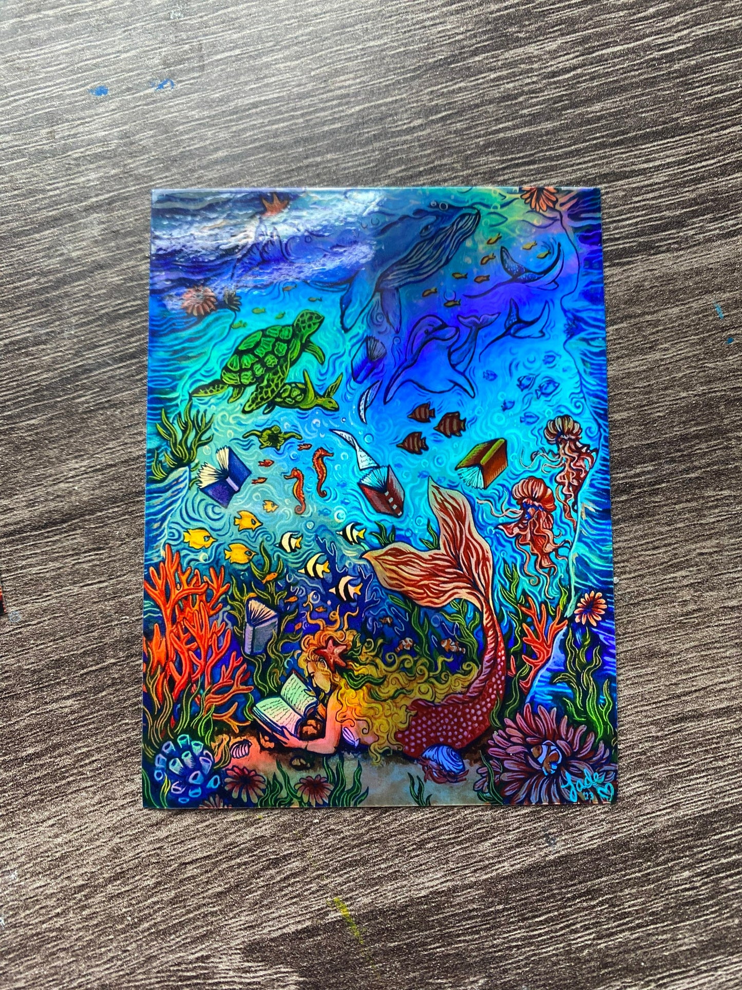 "Mermom" Sticker