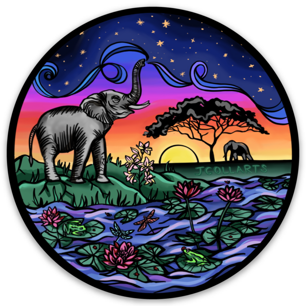 "Lucky One" Sticker