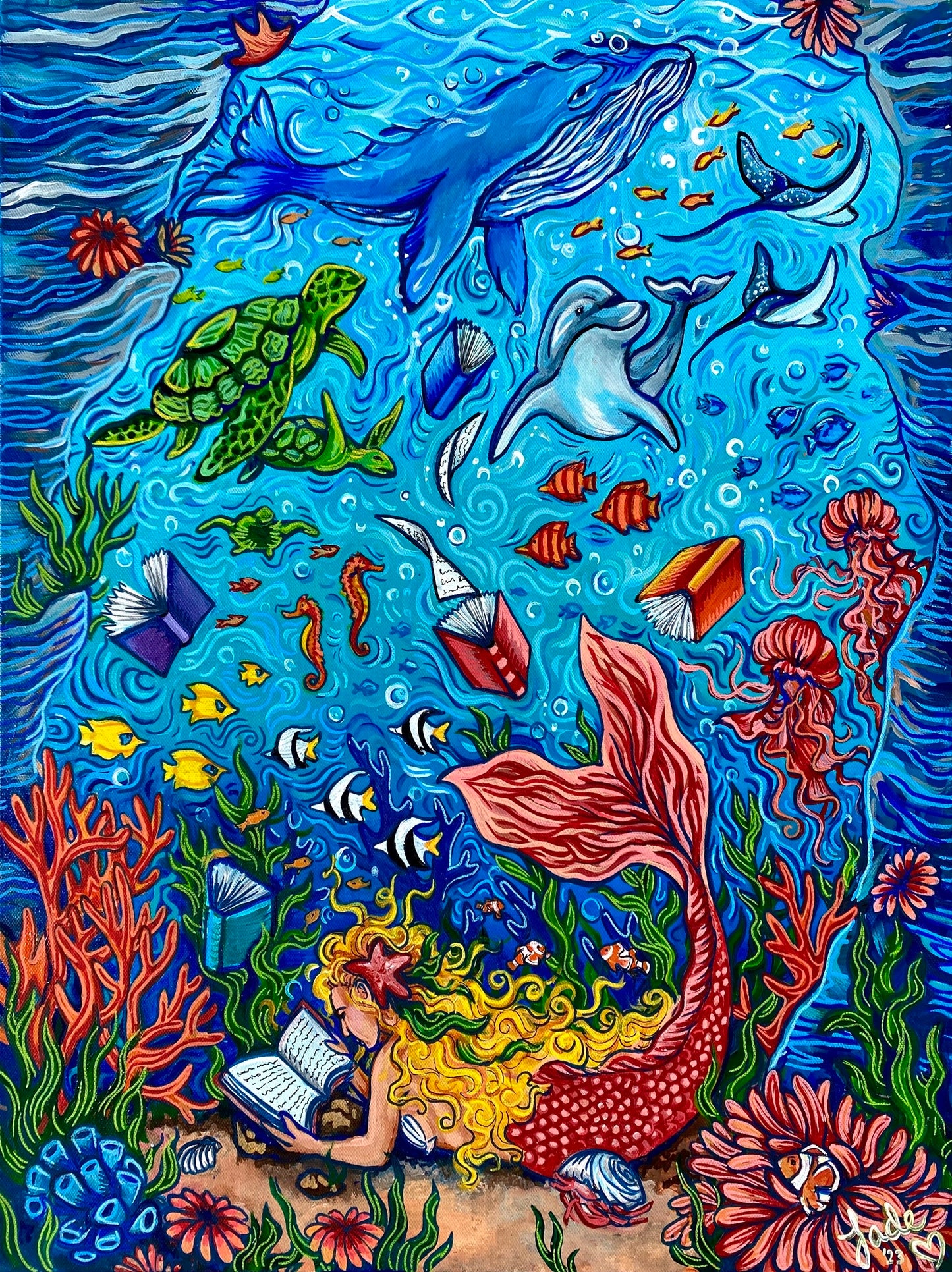 "Mermom" Print