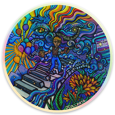 "Glass Animals" Sticker